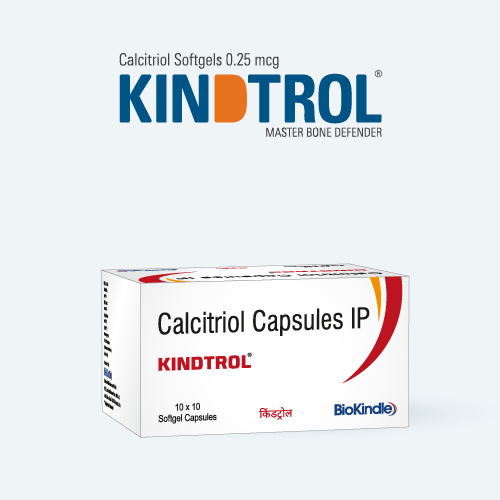 Kindtrol Calcitriol Softgel Capsule 0.25 mcg